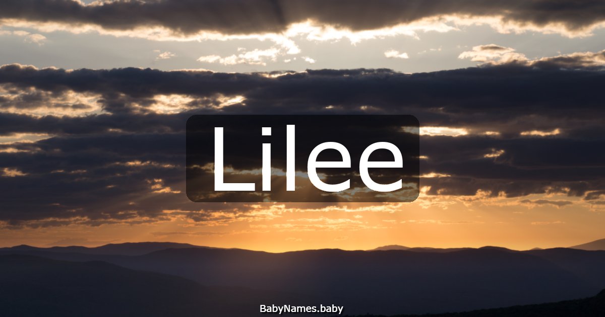 Lilee