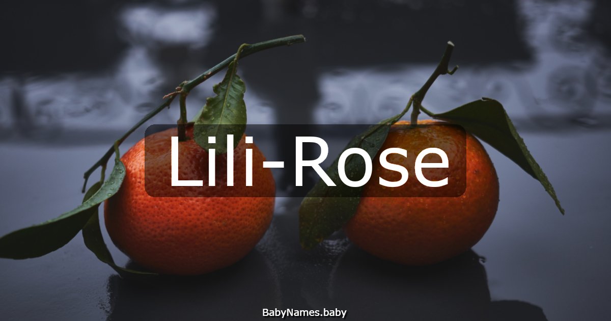 Lili-Rose