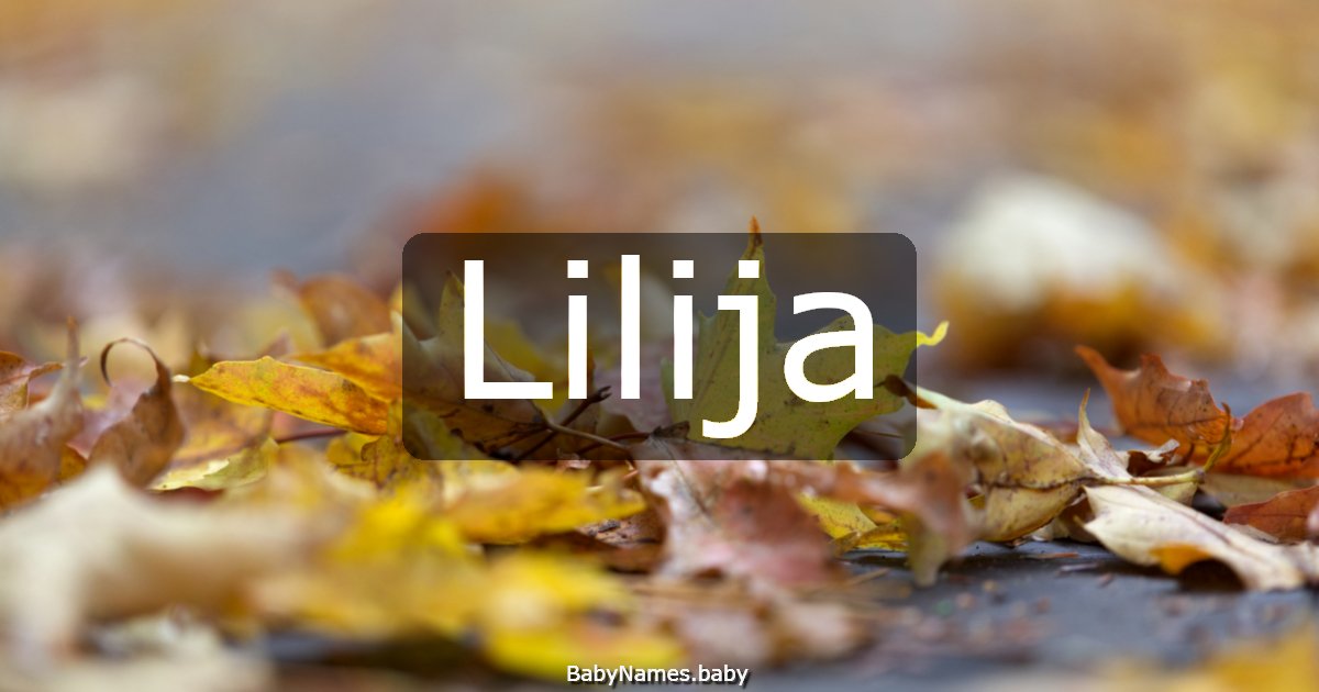 Lilija