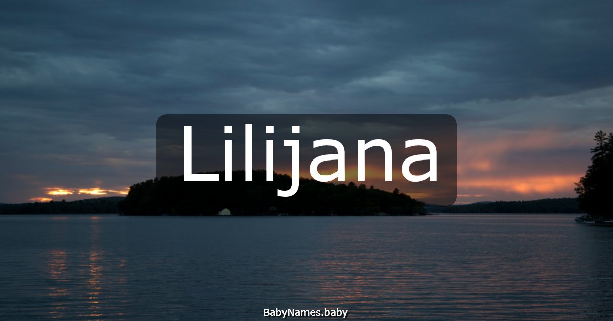 Lilijana