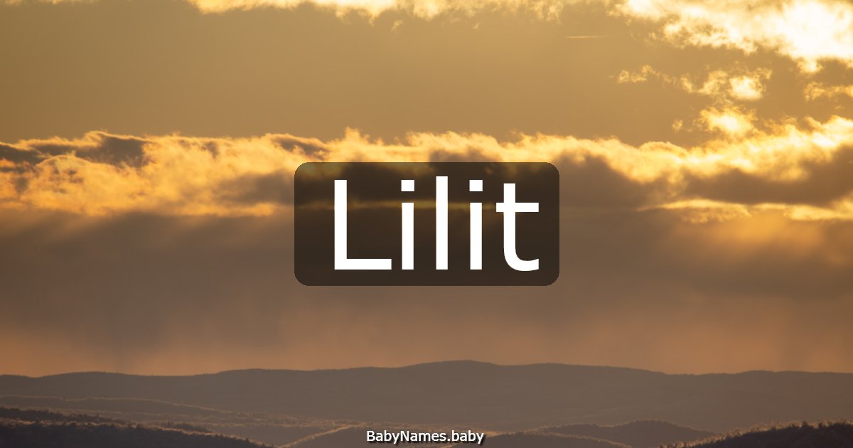 Lilit