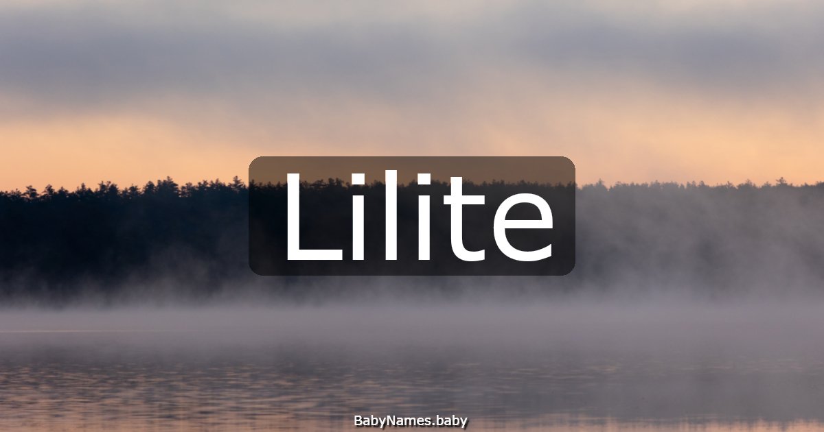 Lilite