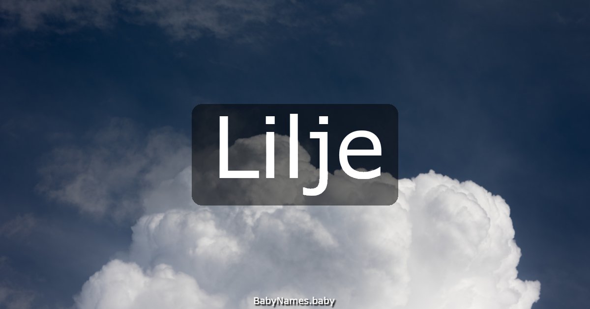 Lilje