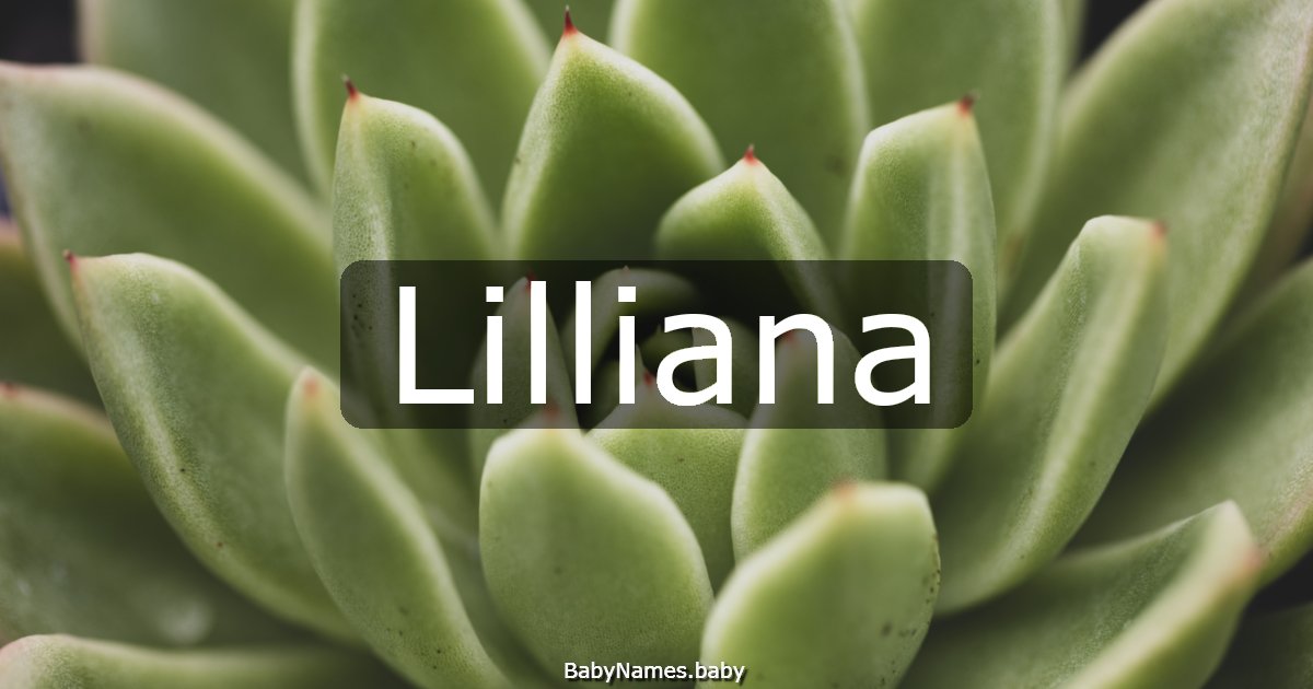 Lilliana