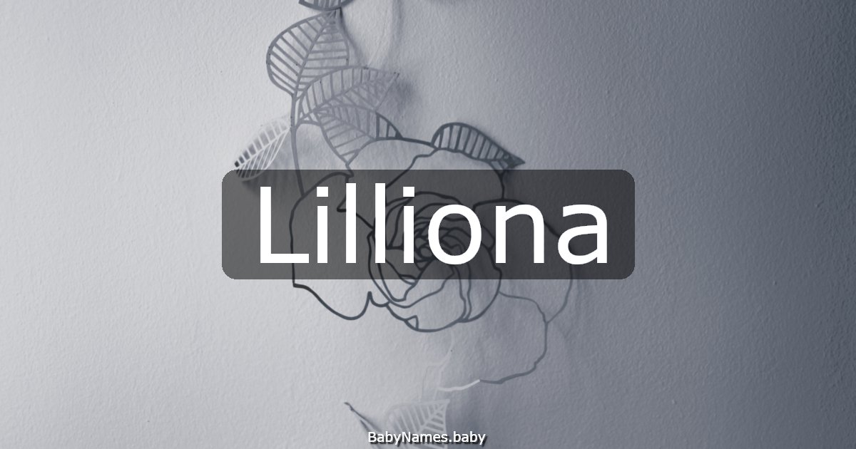 Lilliona