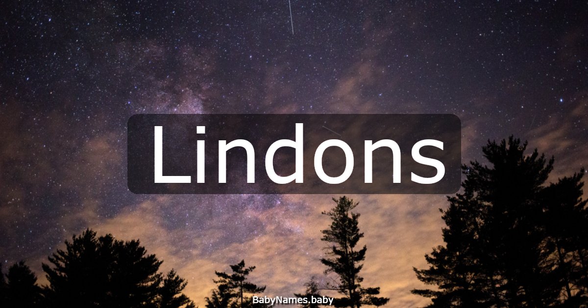 Lindons