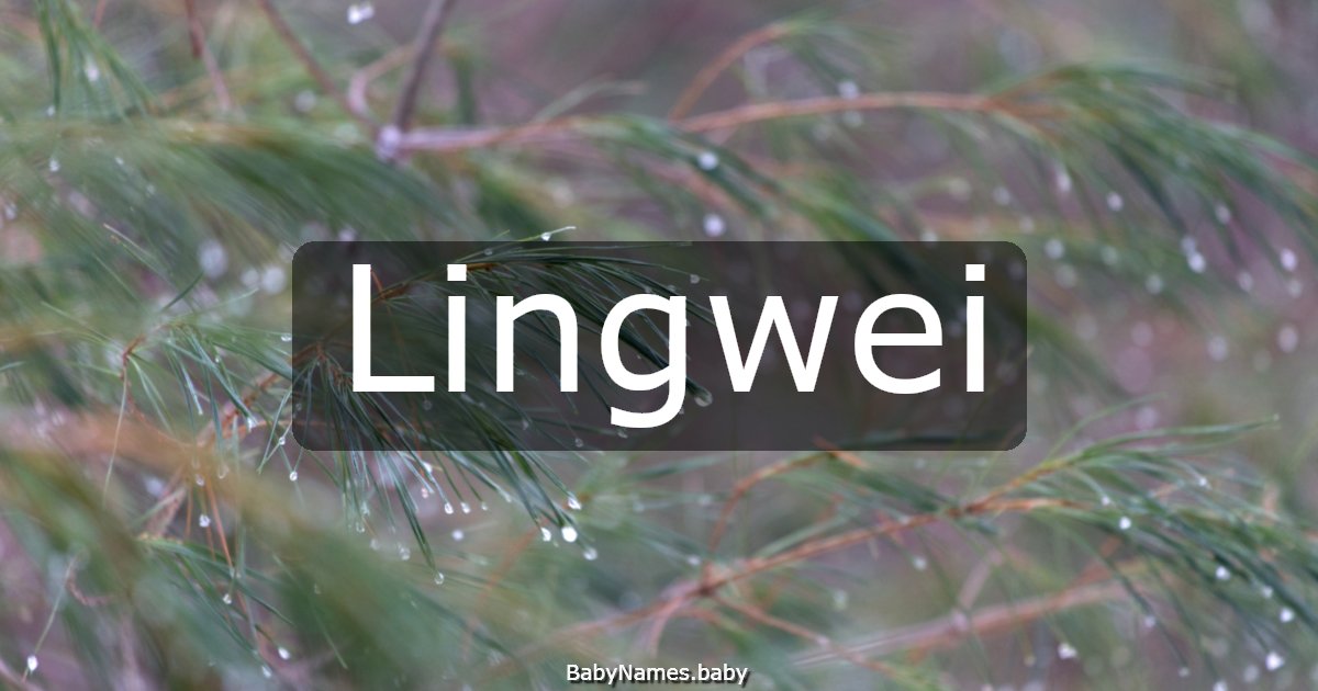 Lingwei