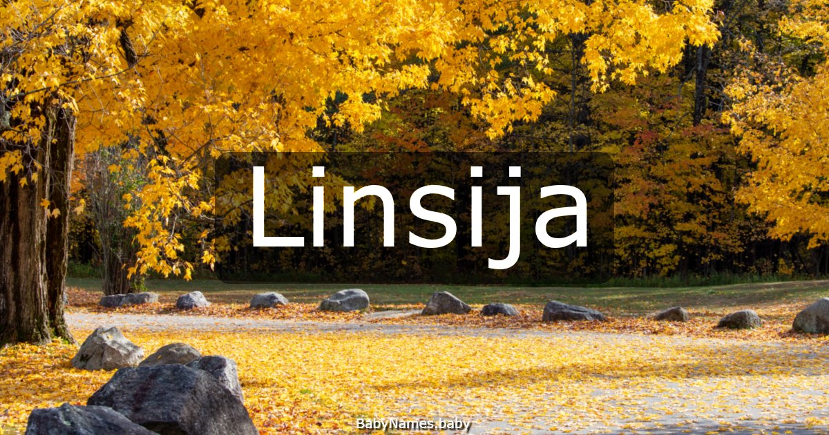 Linsija