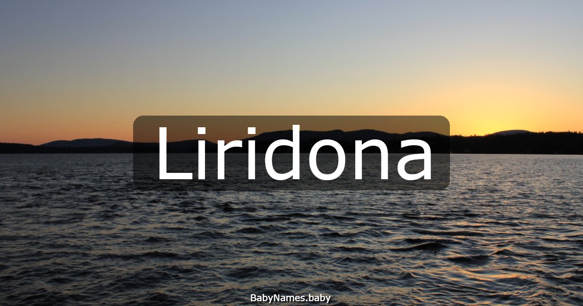 Liridona