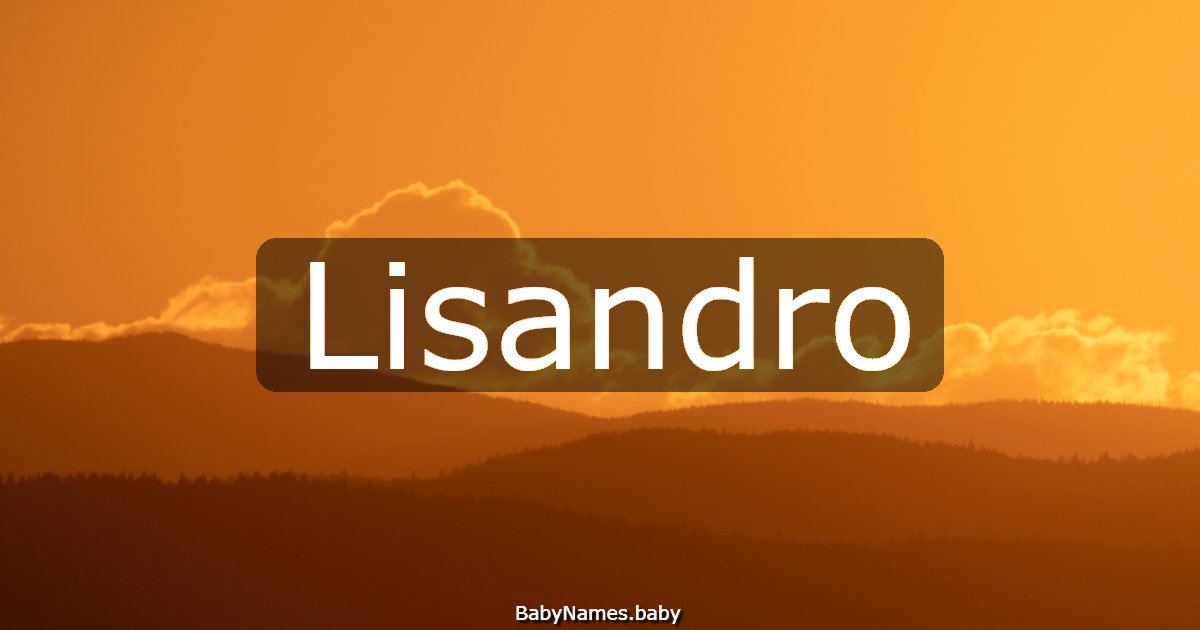 Lisandro