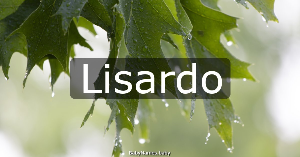 Lisardo