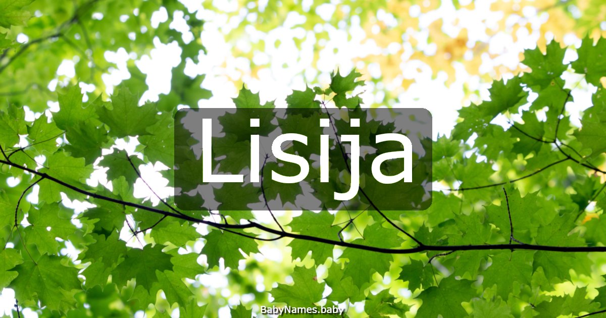 Lisija