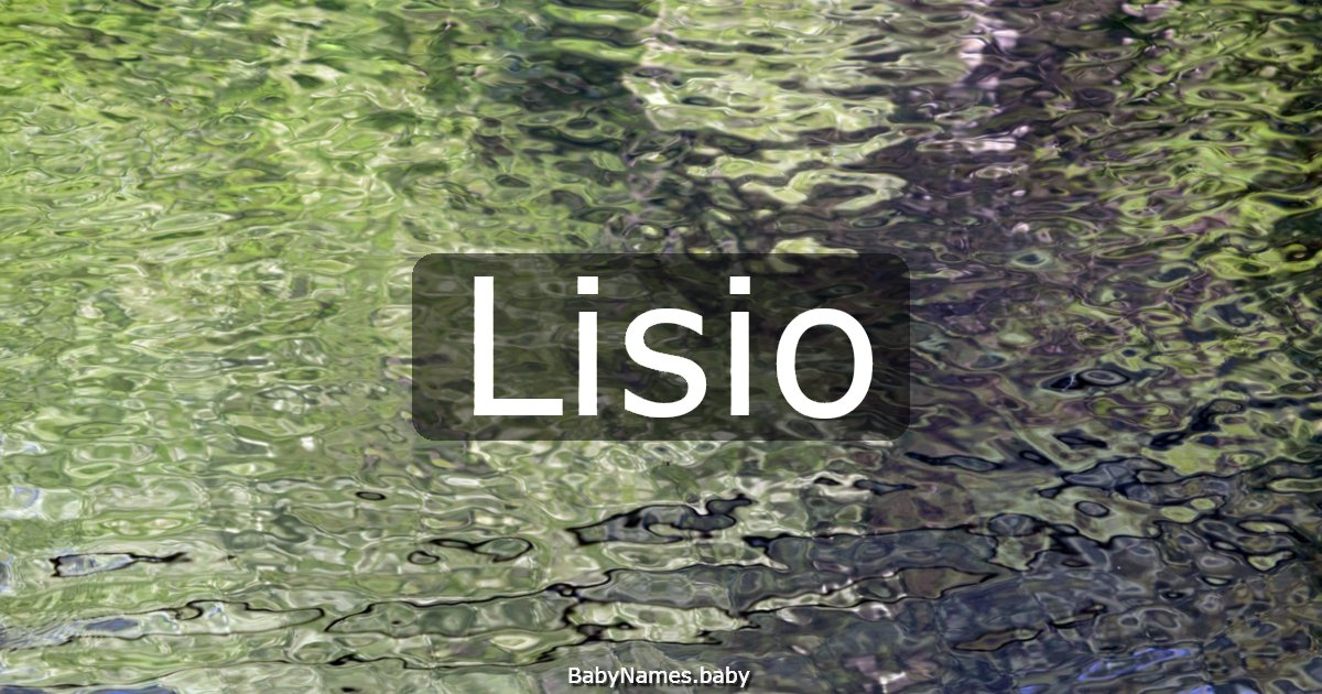 Lisio