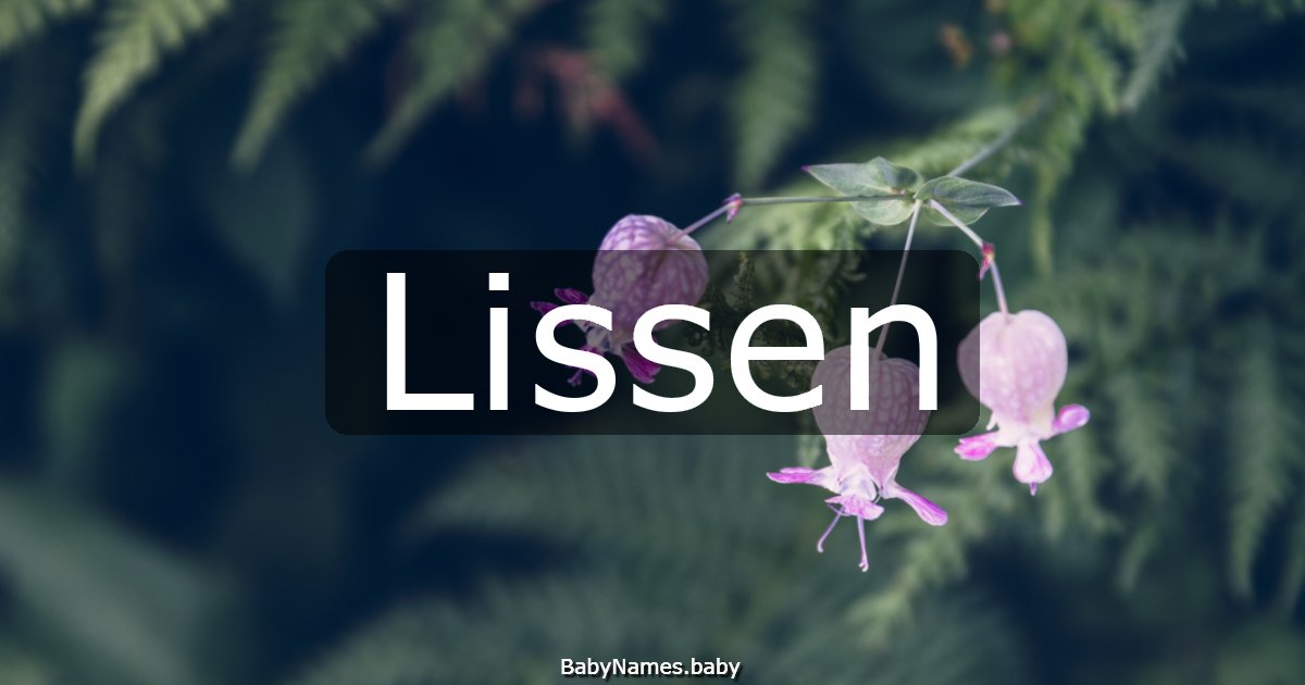 Lissen
