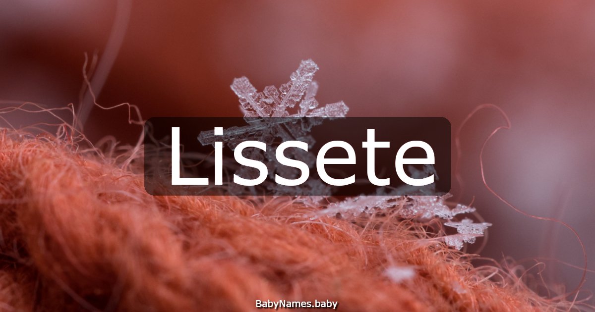 Lissete
