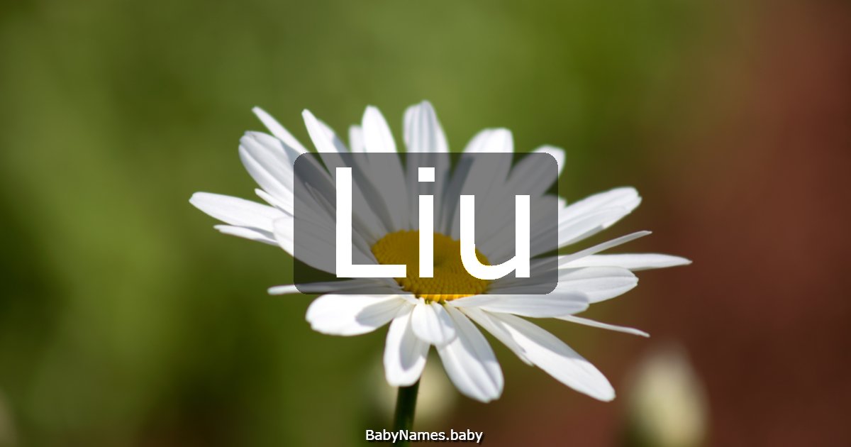 Liu
