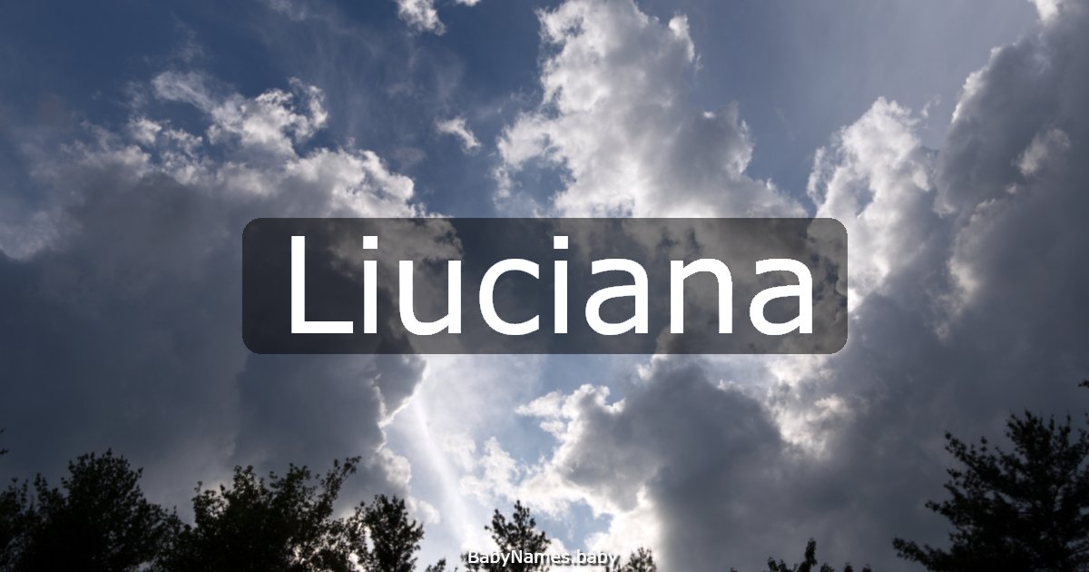 Liuciana