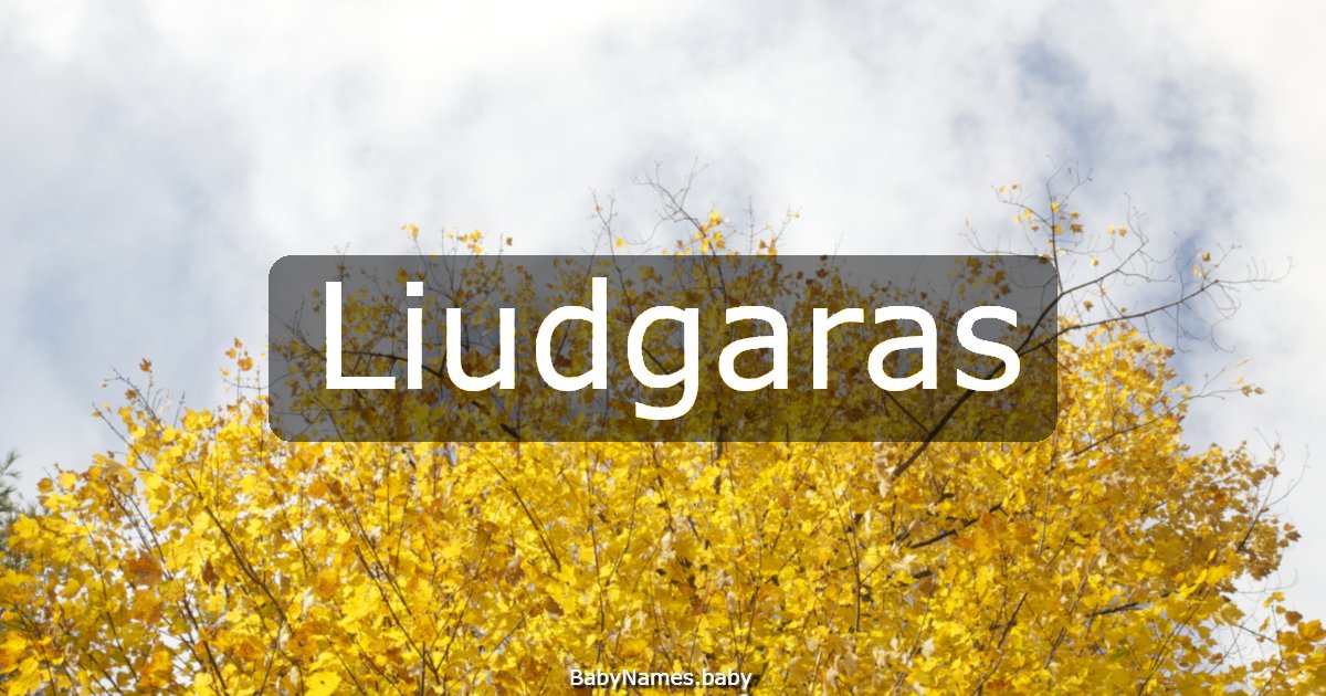 Liudgaras