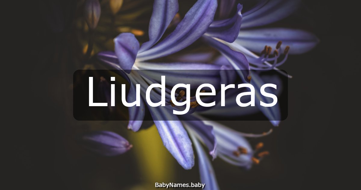 Liudgeras