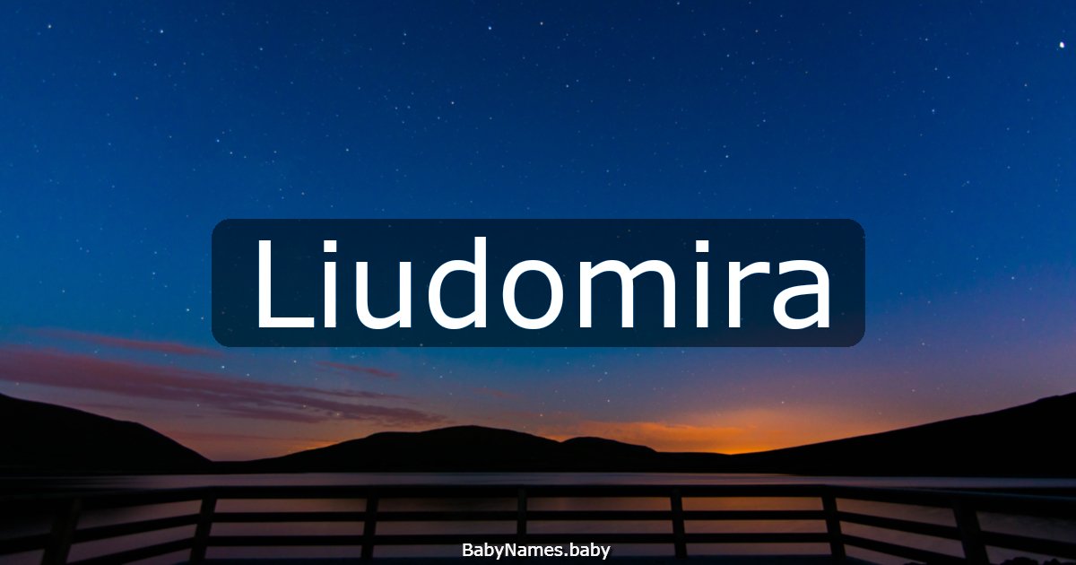 Liudomira