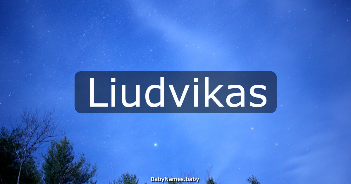 Liudvikas