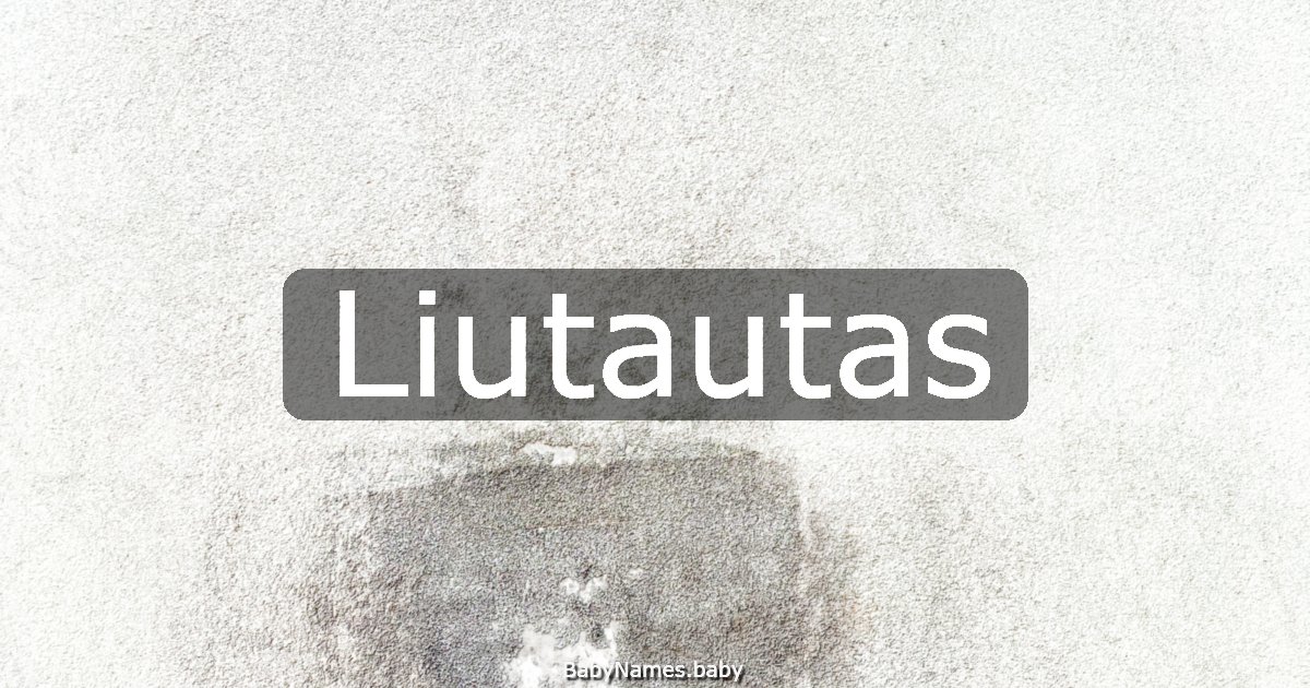 Liutautas