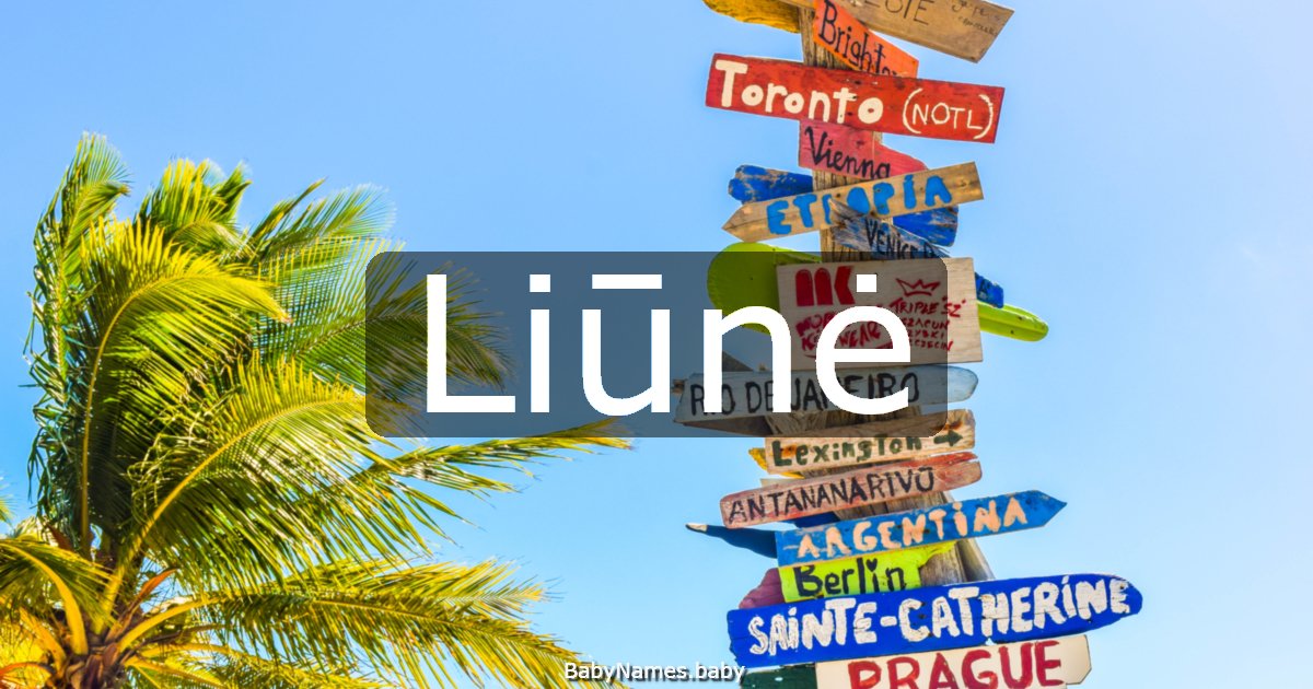 Liūnė