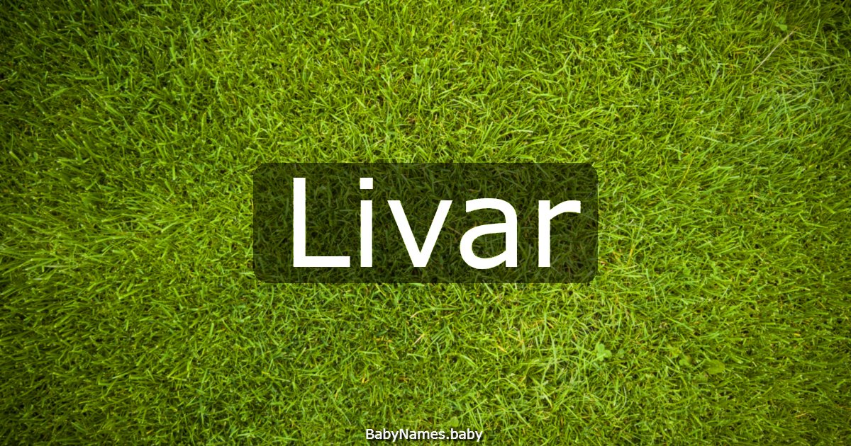 Livar