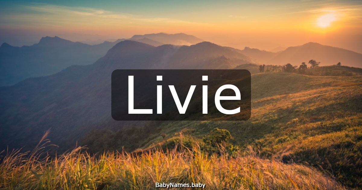 Livie