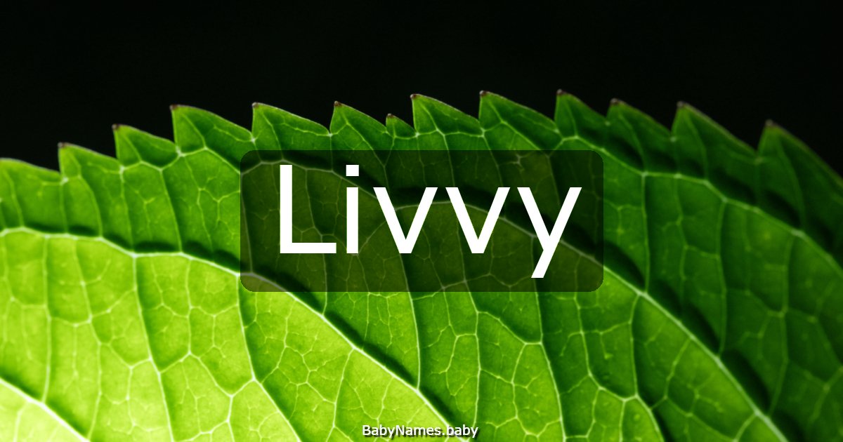 Livvy