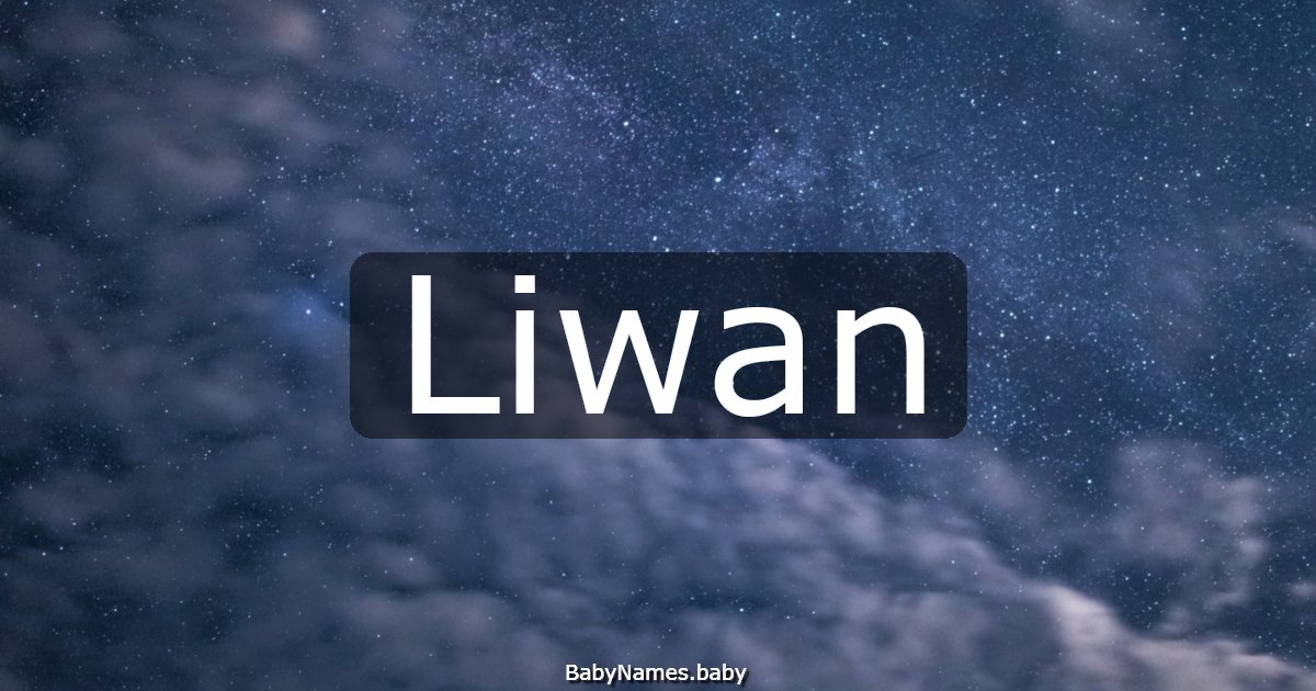 Liwan