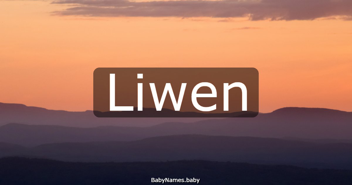 Liwen