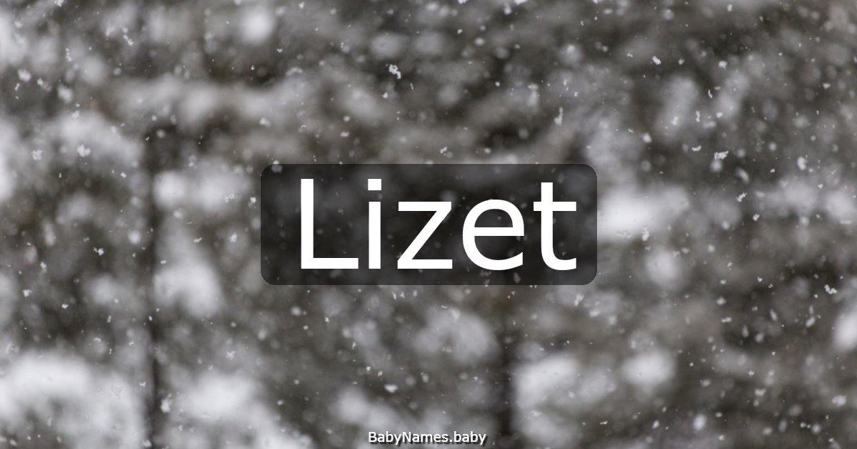 Lizet
