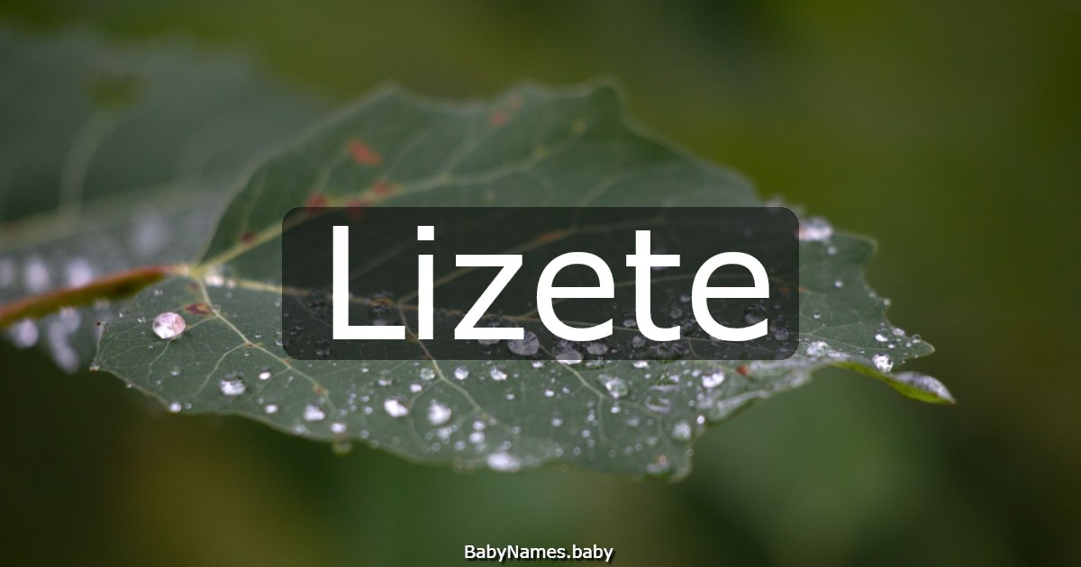 Lizete