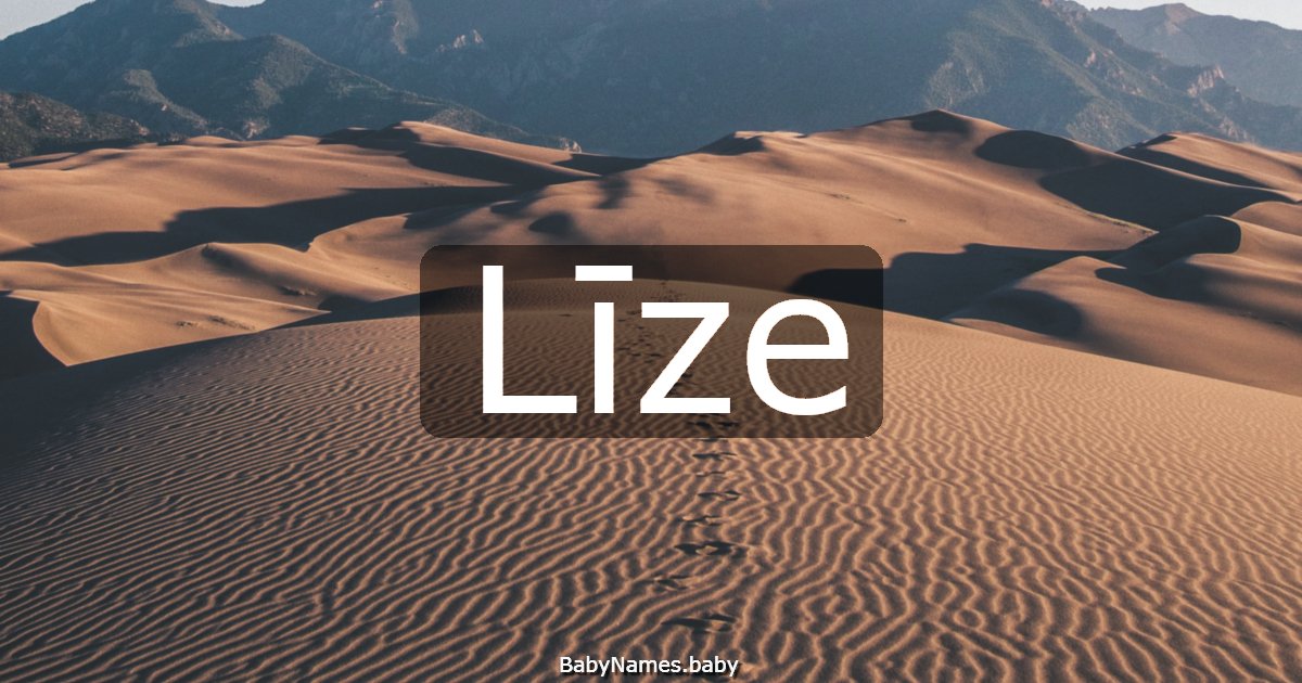 Līze