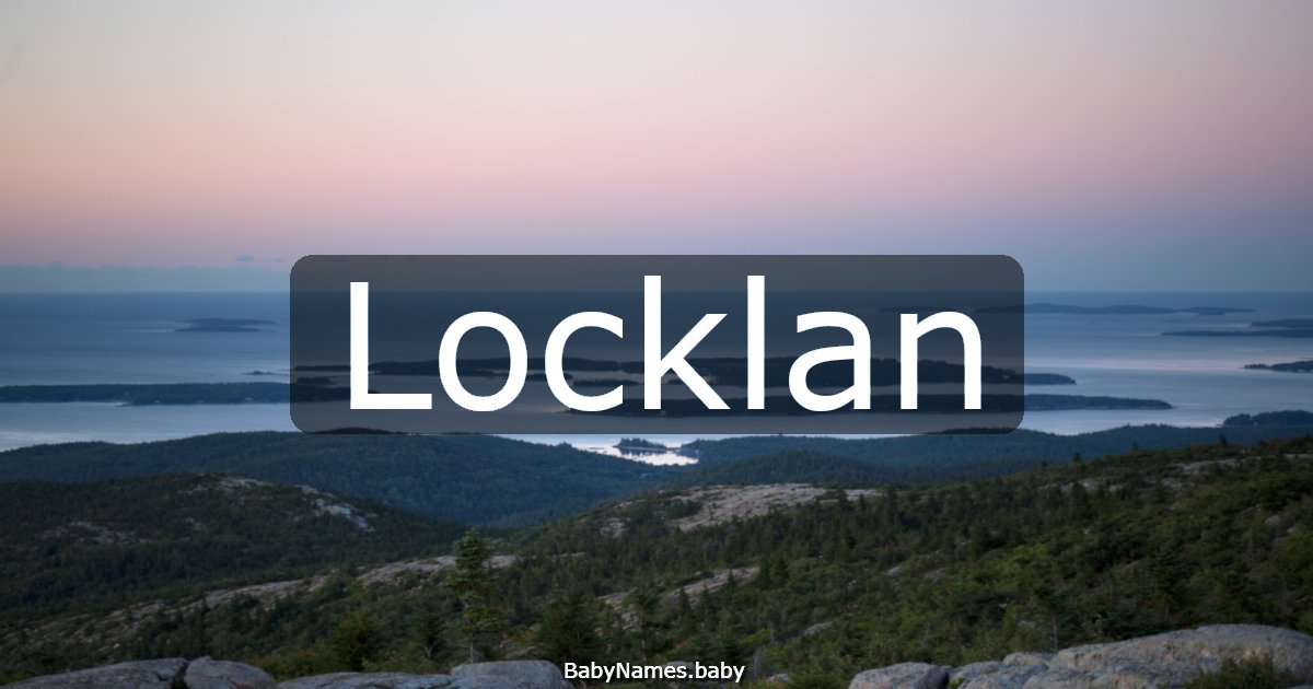 Locklan