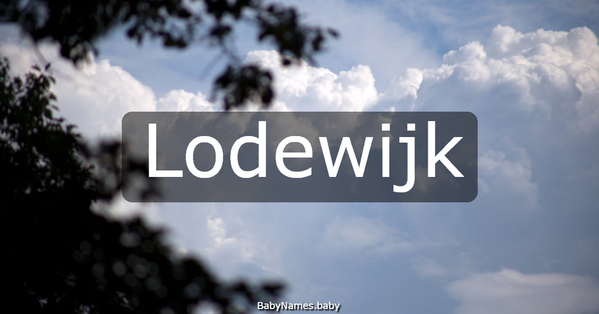 Lodewijk