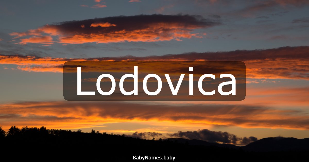 Lodovica