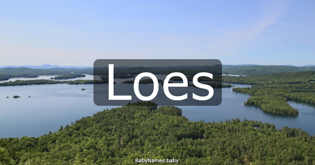 Loes