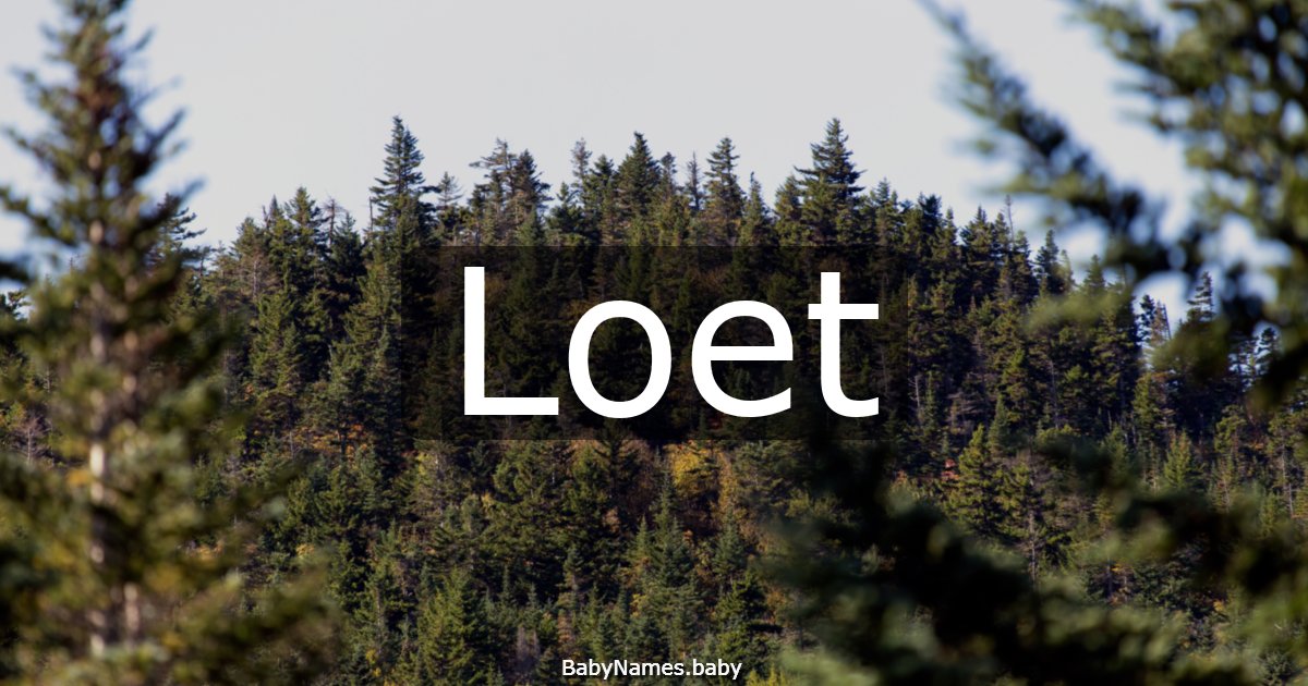 Loet