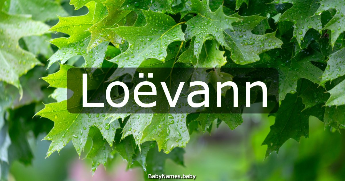 Loëvann
