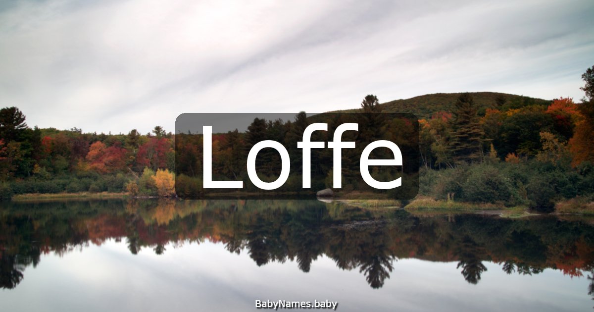 Loffe