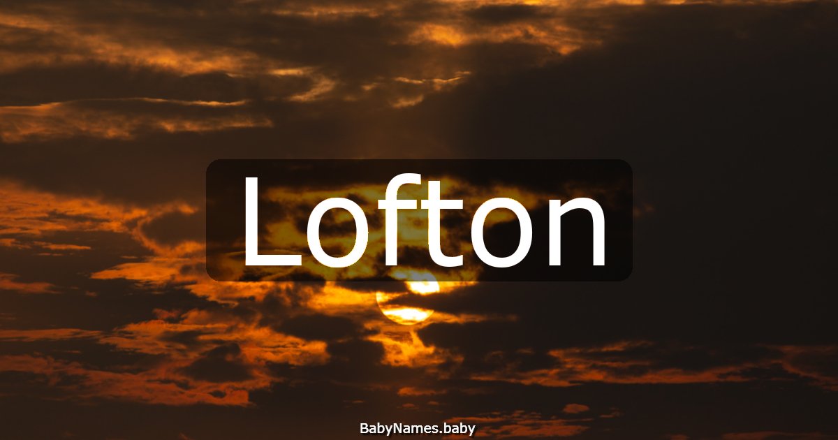 Lofton