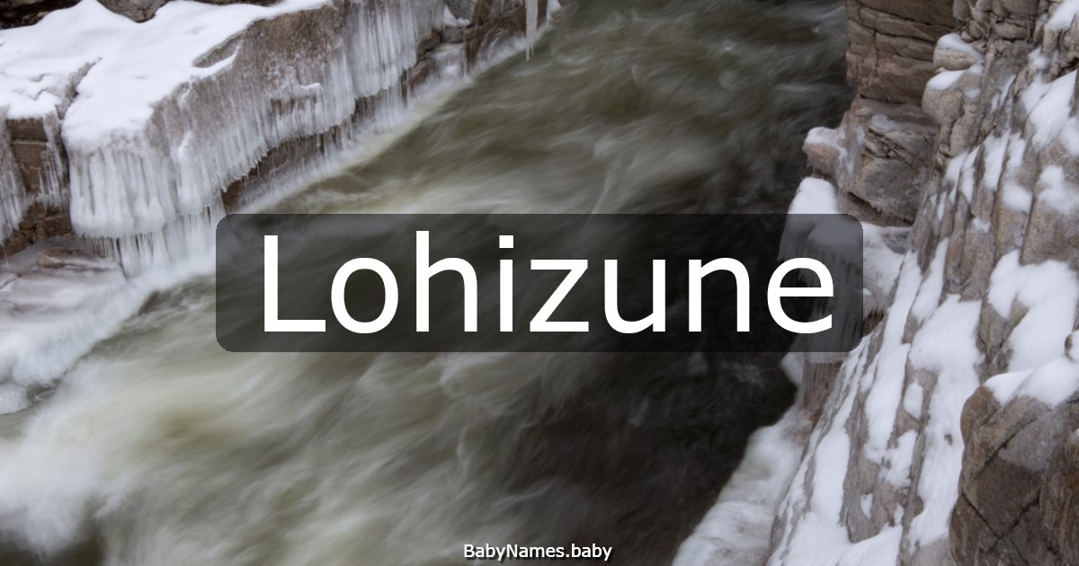Lohizune