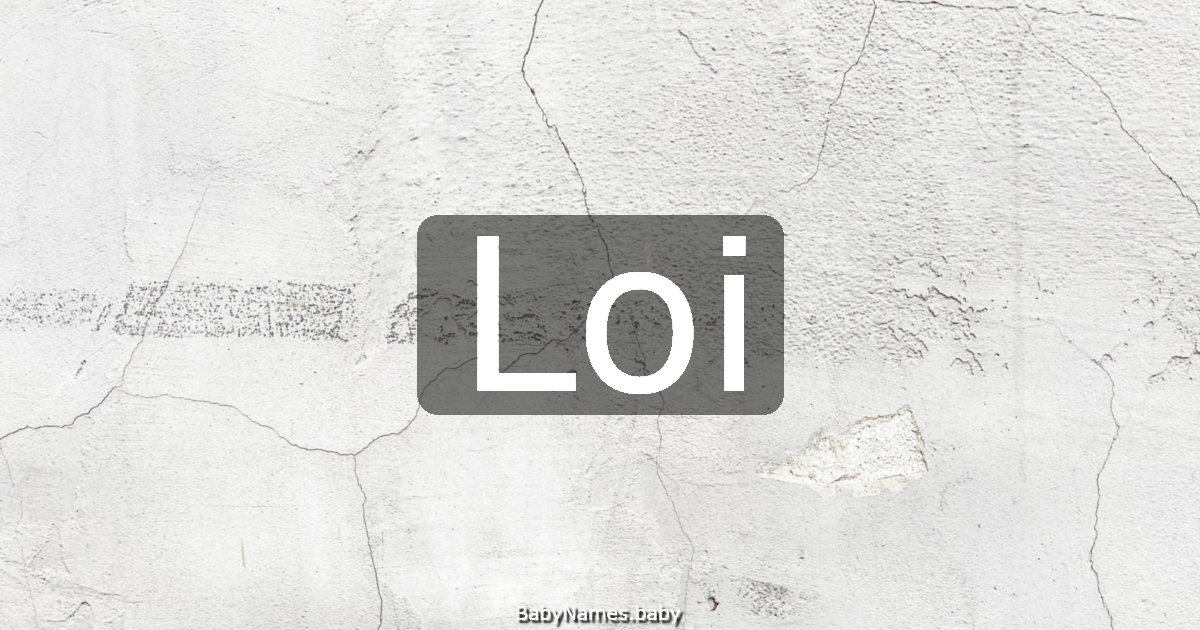 Loi