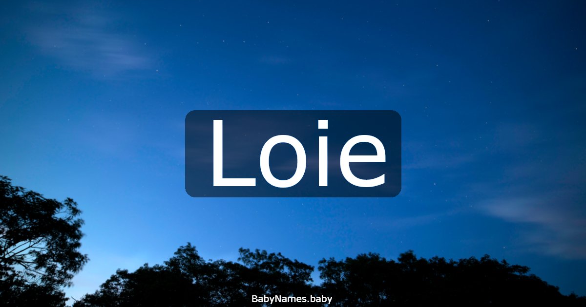 Loie