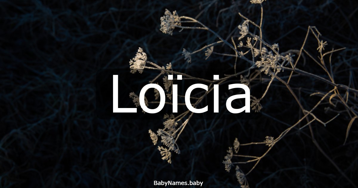 Loïcia