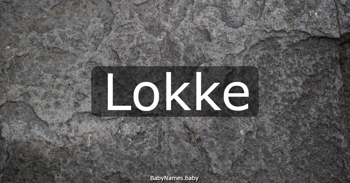 Lokke