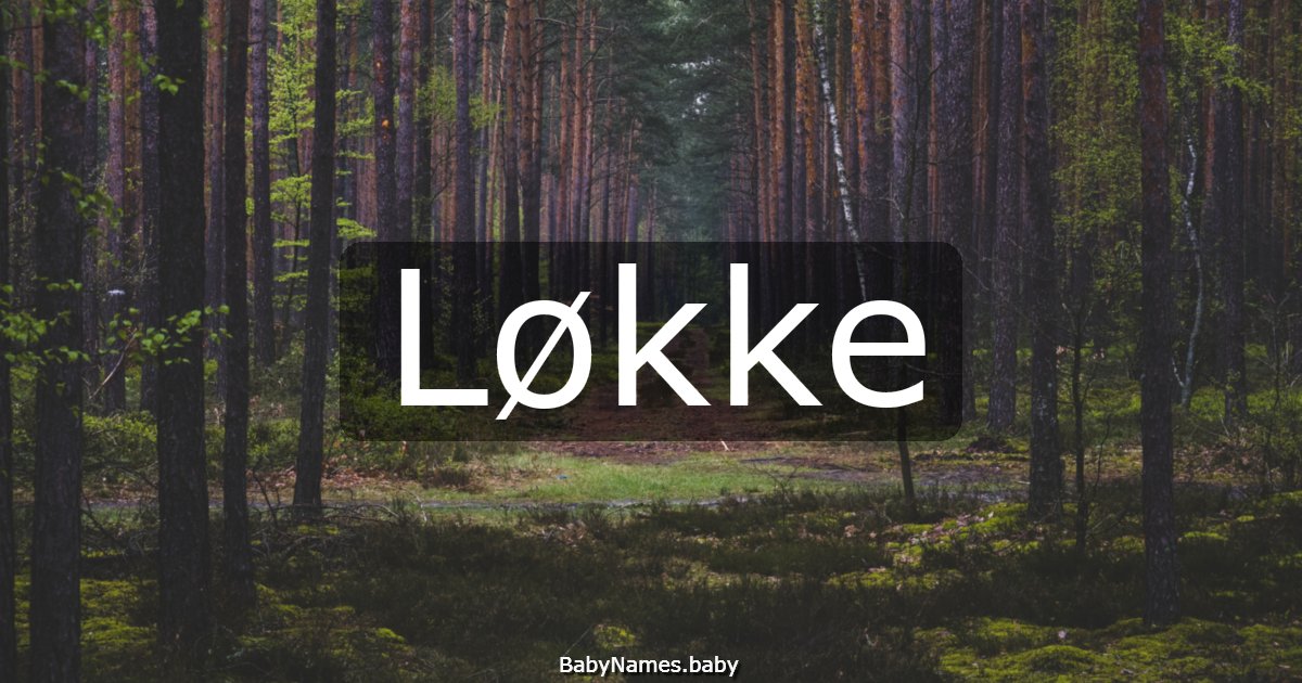Løkke