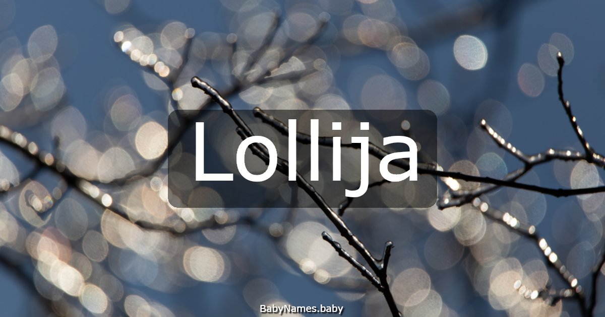 Lollija